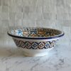 Lavabo design fait main – Évier marocain rond en céramique pour un style unique – Image 6